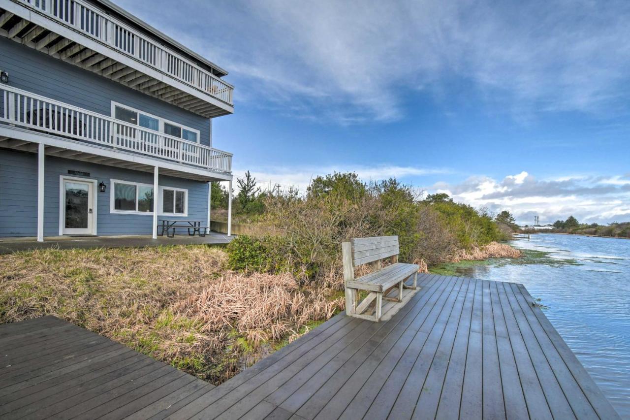 Dog-Friendly Canalfront Condo In Ocean Shores Bagian luar foto