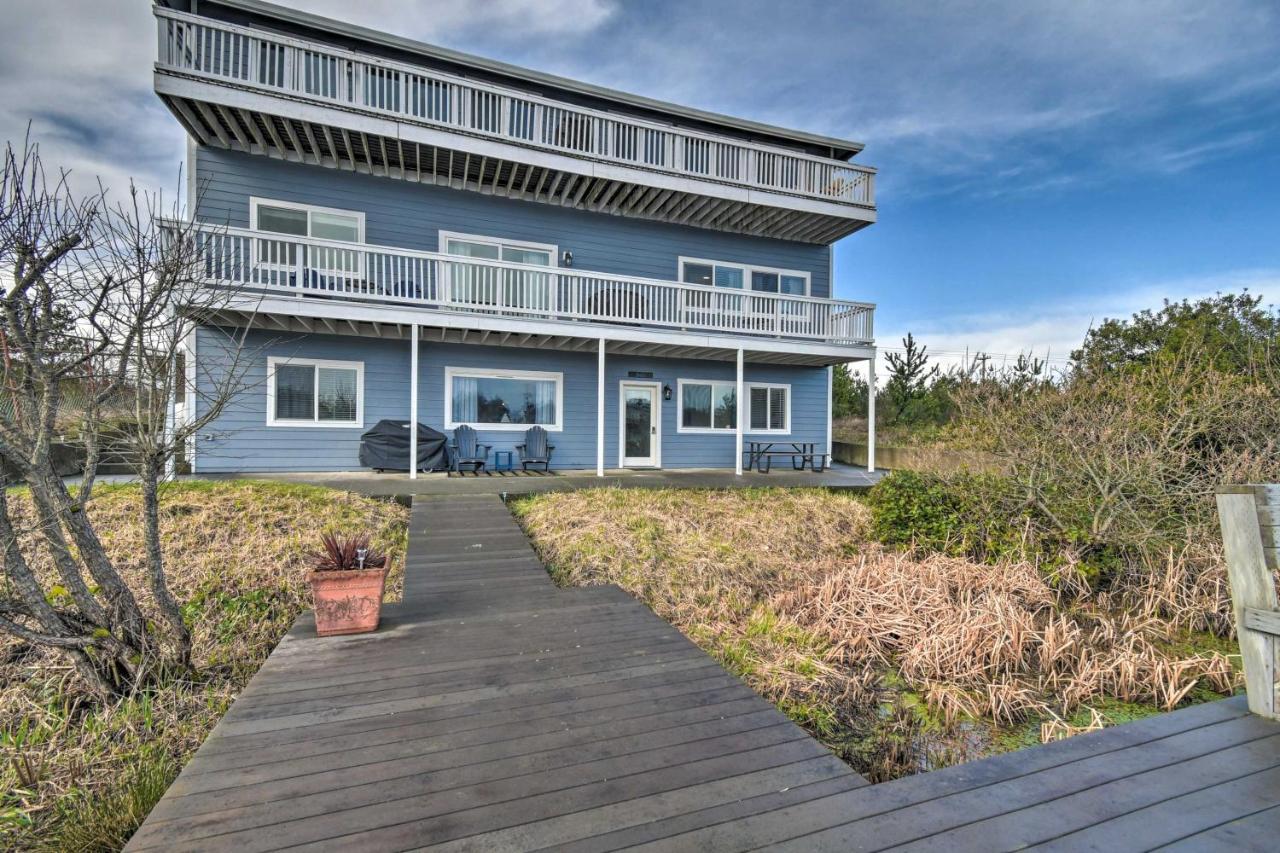 Dog-Friendly Canalfront Condo In Ocean Shores Bagian luar foto