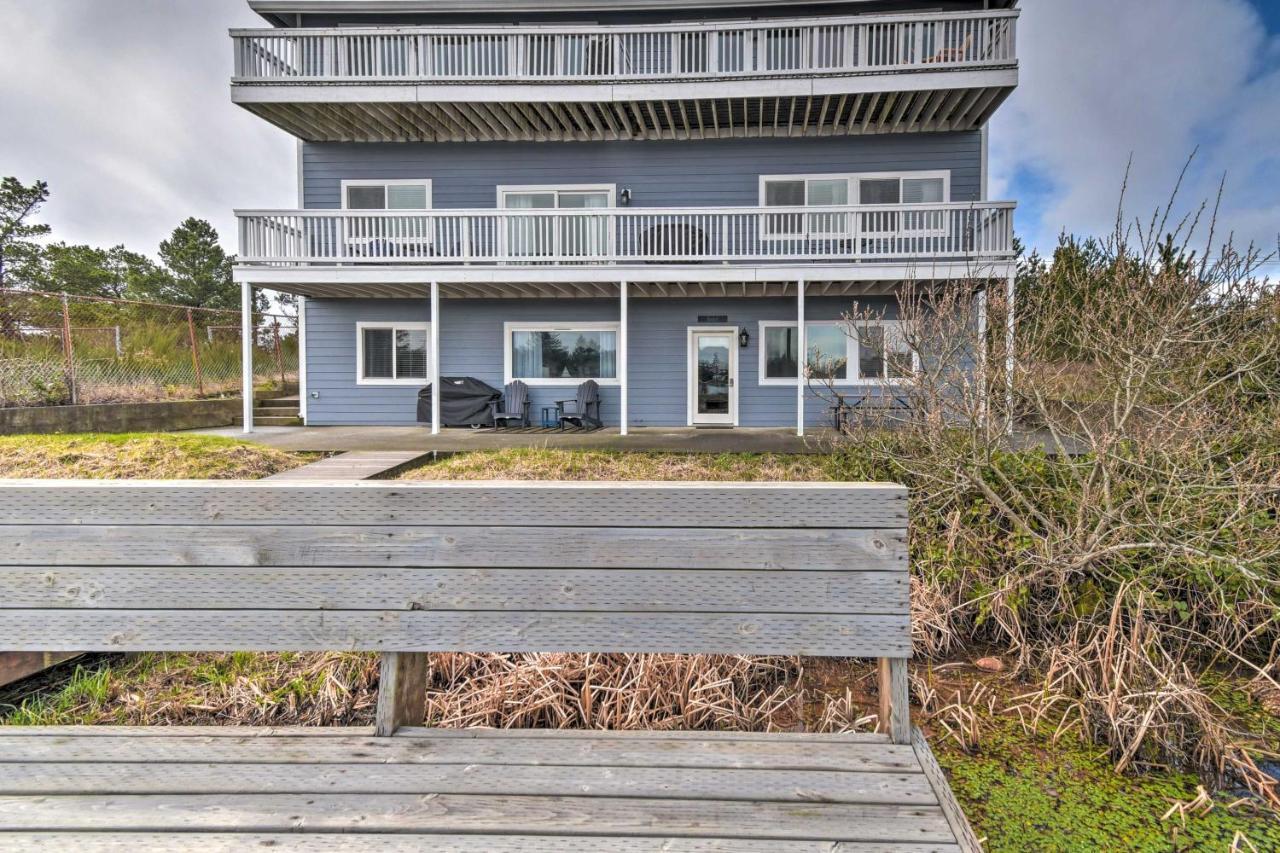 Dog-Friendly Canalfront Condo In Ocean Shores Bagian luar foto